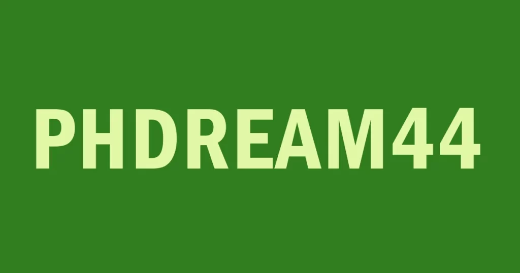 Phdream44